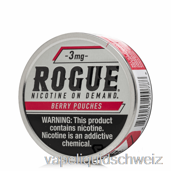 Rogue Nikotinbeutel – Beere 3 Mg Vape Liquid E-Liquid Schweiz